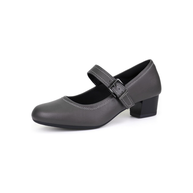 Scarpa con Tacco Basso e Largo da Donna